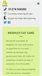 Mobile Screenshot of keighleycatcare.co.uk